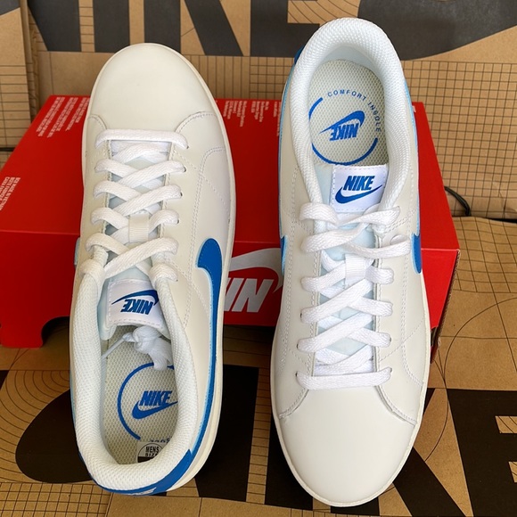 Nike Court Royal 2 Low White / Light Photo Blue Men’s - Picture 14 of 16